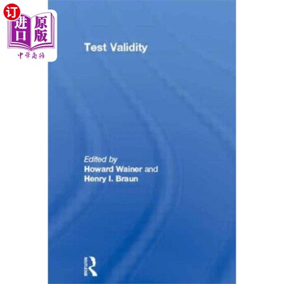 海外直订Test Validity 测试效度