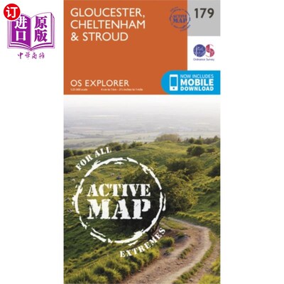 海外直订Gloucester, Cheltenham and Stroud 格洛斯特，切尔滕纳姆和斯特劳德