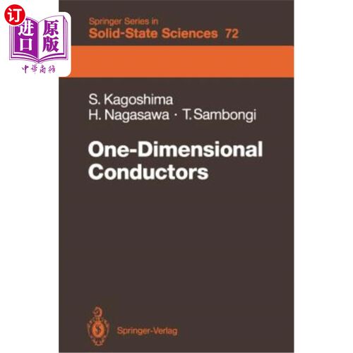 海外直订One-Dimensional Conductors 一维导体