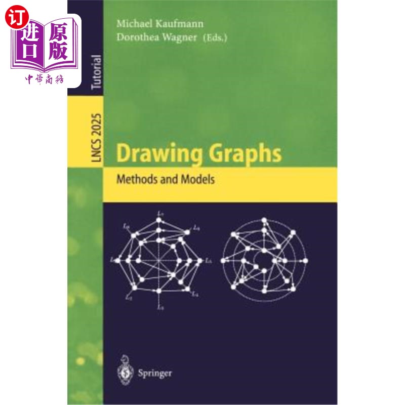 海外直订Drawing Graphs: Methods and Models 绘制图形：方法和模型