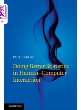 海外直订Doing Better Statistics in Human-Computer Intera... 在人机交互中做更好的统计