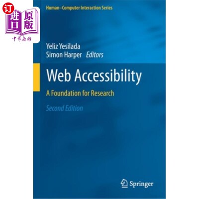 海外直订Web Accessibility: A Foundation for Research 网页可访问性:研究的基础