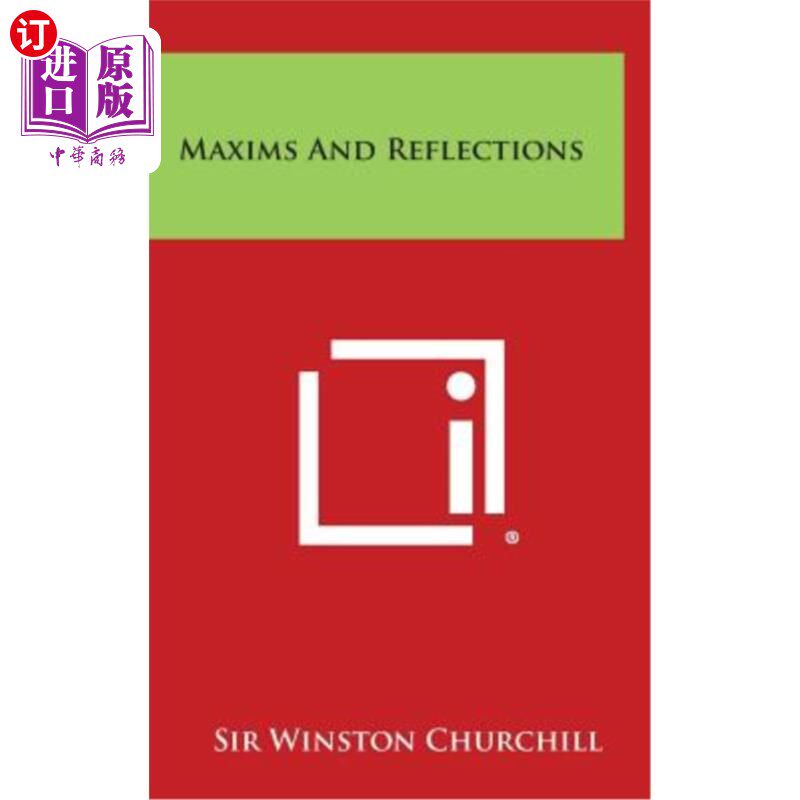 海外直订Maxims and Reflections 格言与反思