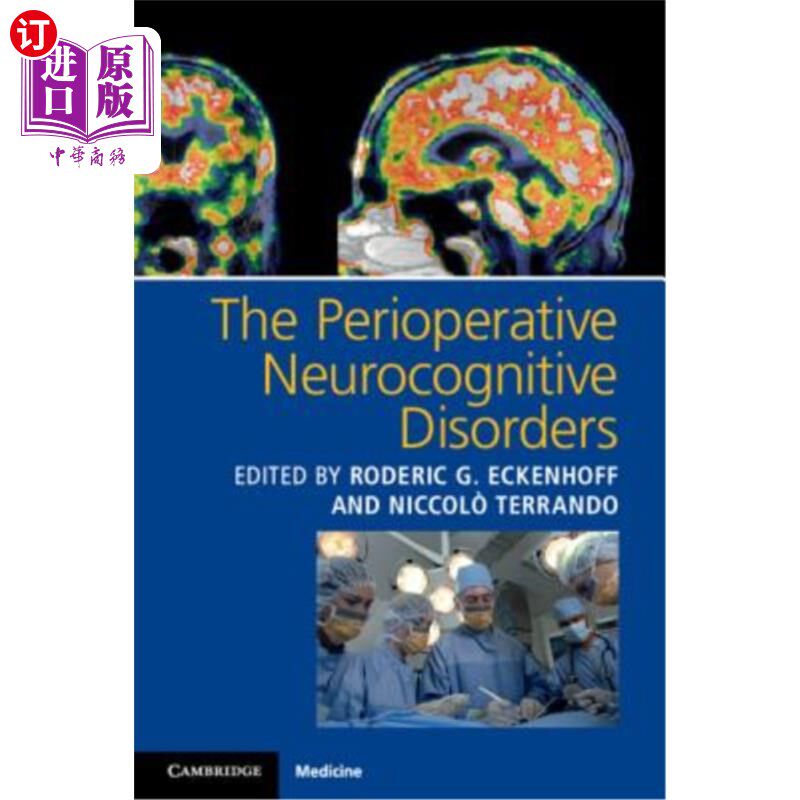 海外直订医药图书The Perioperative Neurocognitive Disorders 围手术期神经认知障碍