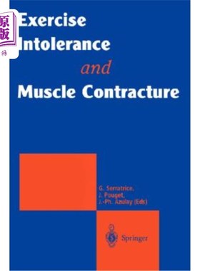 海外直订医药图书Exercise Intolerance and Muscle Contracture 运动不耐受与肌肉挛缩