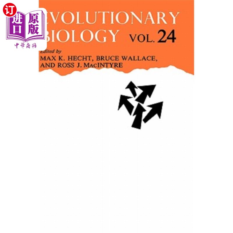 海外直订Evolutionary Biology: Volume 24 进化生物学：第24卷