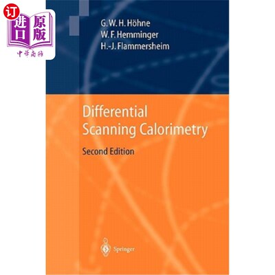 海外直订Differential Scanning Calorimetry 差示扫描量热法