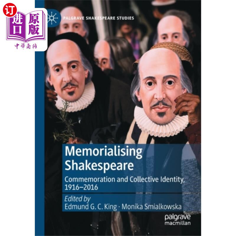 海外直订Memorialising Shakespeare 怀念莎士比亚