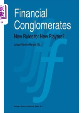海外直订Financial Conglomerates: New Rules for New Players? 金融集团:新玩家的新规则?