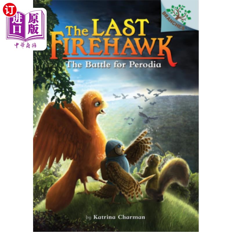 海外直订The Battle for Perodia: A Branches Book (the Last Firehawk #6) (Library Edition) 佩罗迪亚之战:分册(最后的火