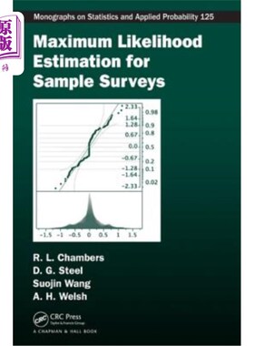 海外直订Maximum Likelihood Estimation for Sample Surveys 抽样调查的最大似然估计