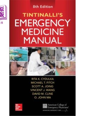海外直订医药图书Tintinalli's Emergency Medicine Manual, Eighth Edition Tintinalli急救医学手册，第八版