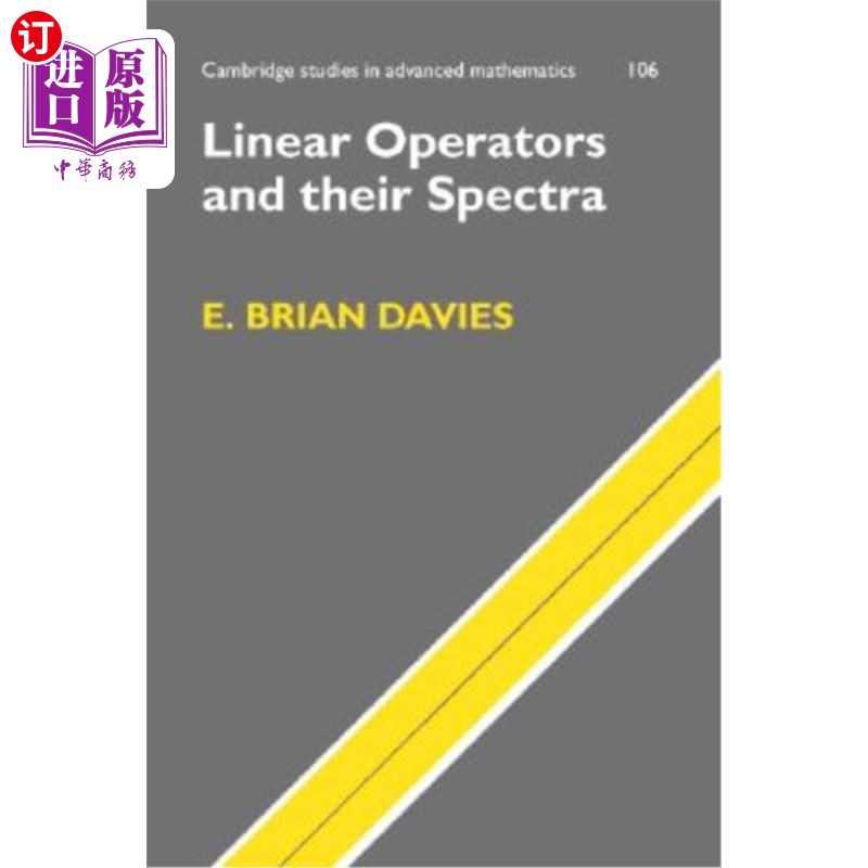 海外直订Linear Operators and their Spectra 线性算子及其谱