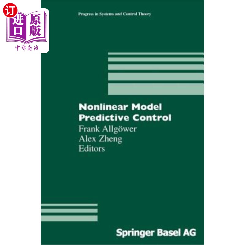 海外直订Nonlinear Model Predictive Control 非线性模型预测控制
