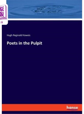 海外直订Poets in the Pulpit 讲坛上的诗人