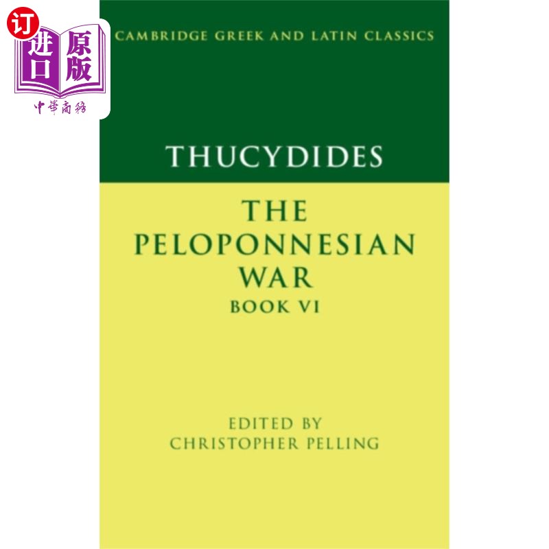 海外直订Thucydides: The Peloponnesian War Book VI 修昔底德:伯罗奔尼撒战争第六册