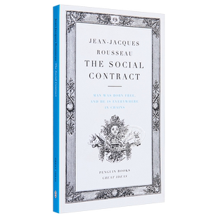 【中商原版】卢梭：社会契约论 英文原版 The Social Contract Jean-Jacques Rousseau Penguin Books 社会科学
