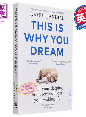 这就是你做梦的原因 睡眠中的大脑揭示了你清醒时的生活 This Is Why You Dream 英文原版 Rahul Jandial【中商原版】