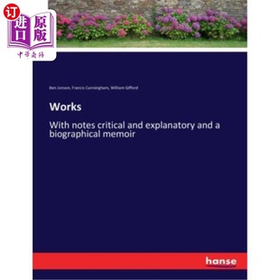 附有評論性和解釋性 With notes explanatory biographical critical 海外直訂Works 注釋和傳記回 memoir 作品 and