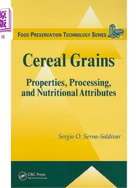 海外直订医药图书Cereal Grains: Properties, Processing, and Nutritional Attributes 谷物：特性、加工和营养属性