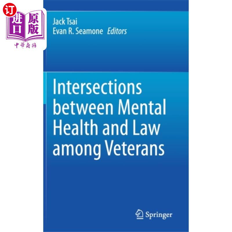 海外直订Intersections between Mental Health and Law amon... 退伍军人心理健康与法律的交叉