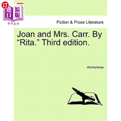 海外直订Joan and Mrs. Carr. by 