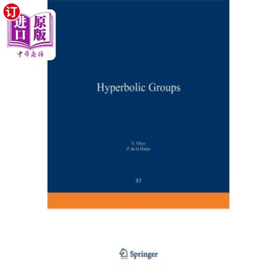 海外直订Sur Les Groupes Hyperboliques d'Après Mikhael Gromov 4月的米哈埃尔·格罗莫夫