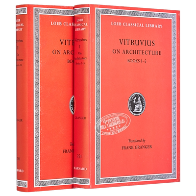 特鲁威建筑十书两卷英文原版