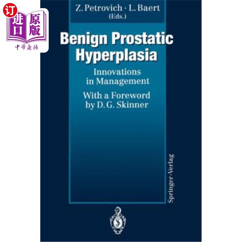 海外直订医药图书Benign Prostatic Hyperplasia: Innovations in Management 良性前列腺增生症：管理创新