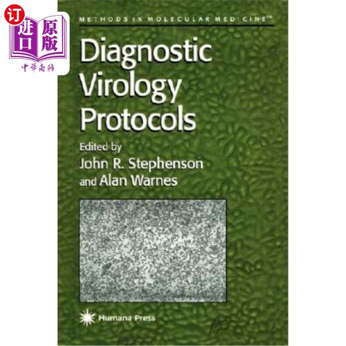 海外直订医药图书Diagnostic Virology Protocols 诊断病毒学协议