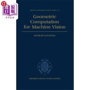 海外直订Geometric Computation for Machine Vision 机器视觉中的几何计算