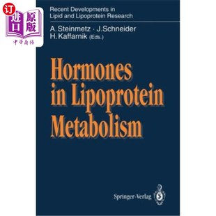 海外直订医药图书Hormones in Lipoprotein Metabolism 脂蛋白代谢中的激素