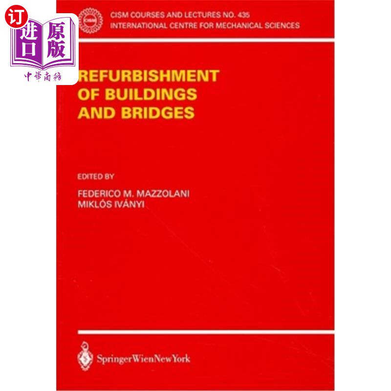 海外直订Refurbishment of Buildings and Bridges 建筑物和桥梁的翻新