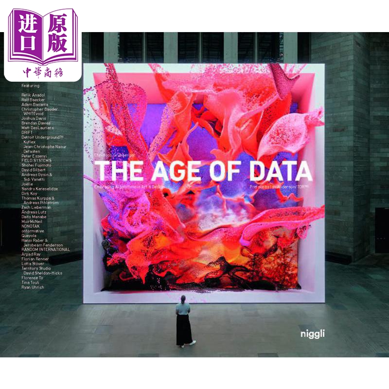 现货 Age Of Data 进口艺术 数据时代：在艺术与设计中拥抱算法【中商原版】