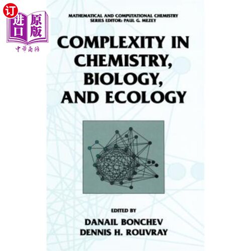 海外直订Complexity in Chemistry, Biology, and Ecology 化学、生物学和生态学的复杂性
