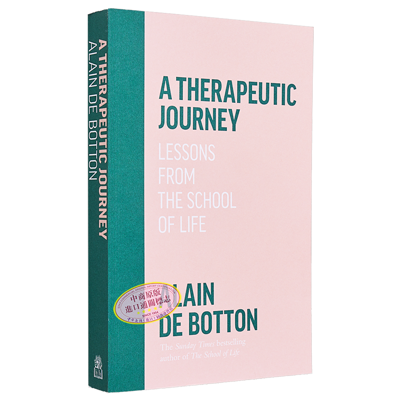 治疗之旅 生命学校的教训 英文原版 A Therapeutic Journey Alain de Botton 人生与修养 自我提升【中商原版】