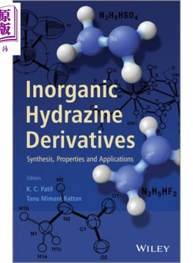 现货 无机肼衍生物 合成 性能及应用 Inorganic Hydrazine Derivatives K Patil 英文原版【中商原版】wiley