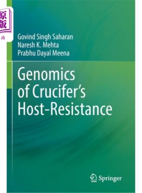 海外直订Genomics of Crucifer's Host-Resistance 十字花科植物抗宿主基因组学研究
