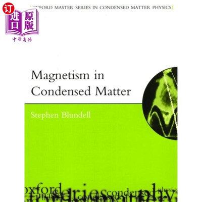 海外直订Magnetism in Condensed Matter 凝聚态物质中的磁性