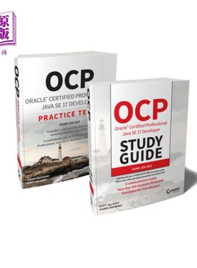 海外直订Ocp Oracle Certified Professional Java Se 17 Developer Certification Kit: Exam 1 Ocp Oracle