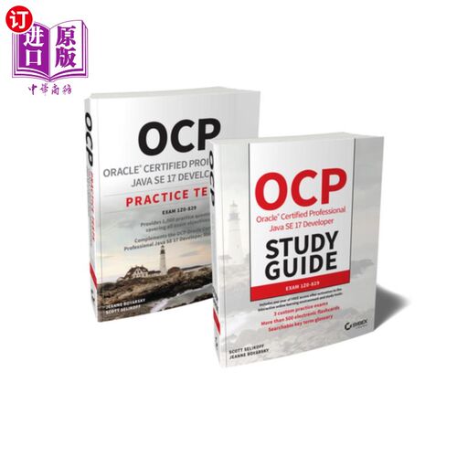 海外直订Ocp Oracle Certified Professional Java Se 17 Developer Certification Kit: Exam 1 Ocp Oracle