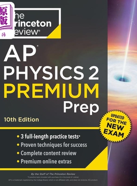 Princeton Review AP Physics 2 Premium Prep 普林斯顿AP考试高级备考指导 物理【中商原版】
