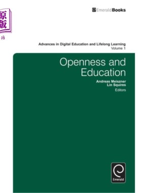 海外直订Openness and Education 开放与教育
