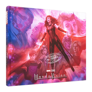 现货 旺达幻视 电视剧设定集 Marvel S Wandavision The Art Of The Series 超级英雄外传 幻红【中商原版】