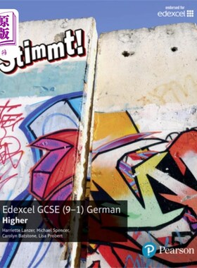 海外直订Stimmt! Edexcel GCSE German Higher Student Book Stimmt !Edexcel GCSE德语高级学生用书