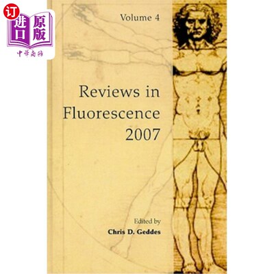 海外直订Reviews in Fluorescence 2007, Volume 4 荧光评论2007，第4卷