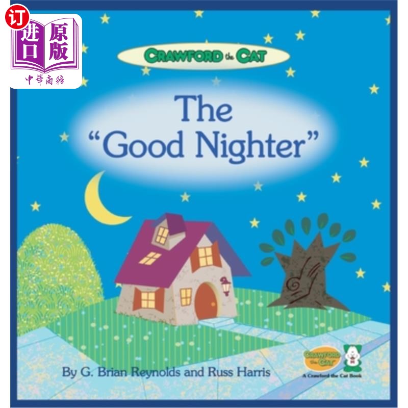 海外直订Crawford the Cat - The Good Nighter 克劳福德猫-晚安