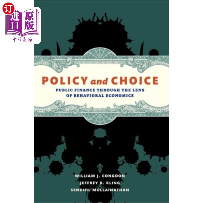 海外直订policy and choice: public finance through the lens of
