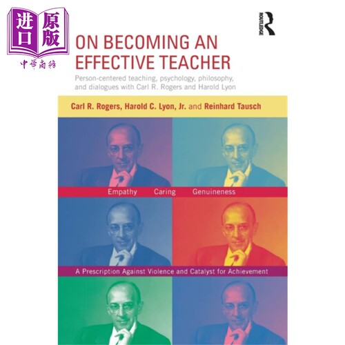 现货 如何成为一名高效教师 以人为本 罗杰斯 德里昂 On Becoming an Effective Teacher 英文原版 Harold Lyon【中商原版】