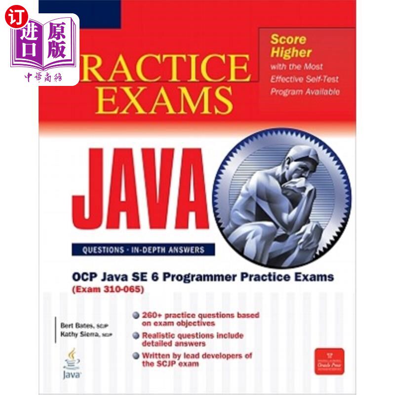 海外直订OCP Java SE 6 Programmer Practice Exams (Exam 310-065) OCP Java SE 6程序员实践考试（考试310-065）